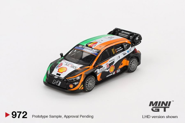 HYUNDAI I20 N RALLY1 #11 2023 RALLY CROATIA POWER STAGE WINNER (MINI GT, MGT00972)