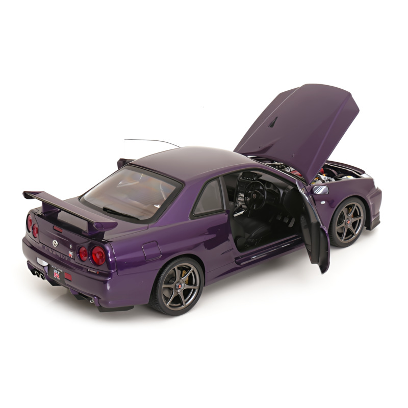 NISSAN SKYLINE GT-R (R34) V-SPEC II - STOCK WHEELS (KK-SCALE, KKDC120214-1) 3