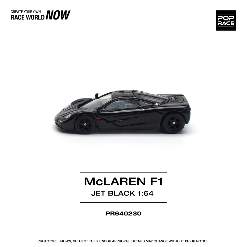 MCLAREN P1 – JET BLACK (POP RACE, PR640230) 2