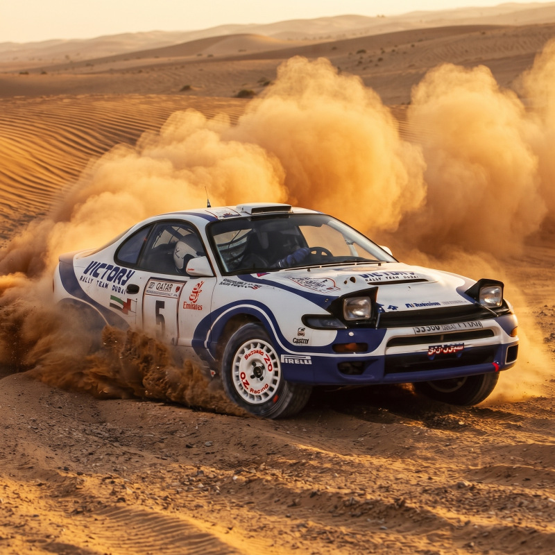 TOYOTA CELICA TURBO 4WD 1994 "QATAR RALLY WINNER" (HASEGAWA, 20578) 2
