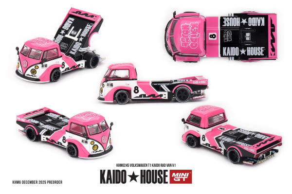 VOLKSWAGEN T1 KAIDO RADVAN V1 (MINI GT, KHMG245)