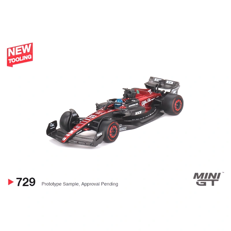 1/64 Alfa Romeo C43 #77 Valtteri Bottas 2023 F1 2023 Australian GP (Mini-GT, MGT00729) 1