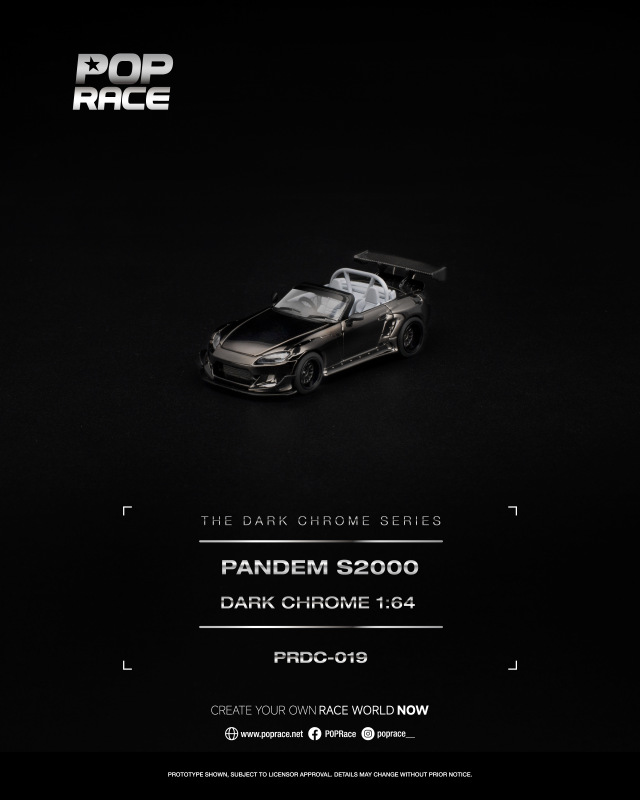 PANDEM S2000 DARK CHROME (POP RACE, PRDC019) 1