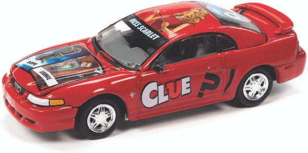 2000 Ford Mustang “Miss Scarlet” Red (Johnny Lightning, JLPC006) 1