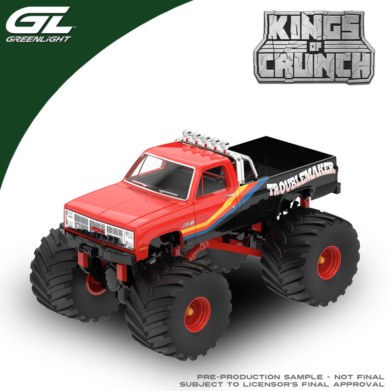 1987 GMC HIGH SIERRA 2500 - TROUBLEMAKER (GREENLIGHT, 49190-E) 1