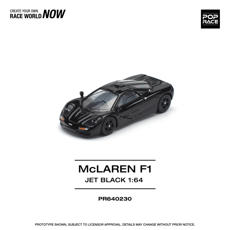 MCLAREN P1 – JET BLACK (POP RACE, PR640230)