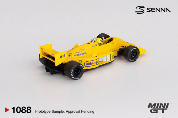 LOTUS 99T #12 AYRTON SENNA 1987 MONACO GRAND PRIX WINNER (MINI GT, MGT01088) 2