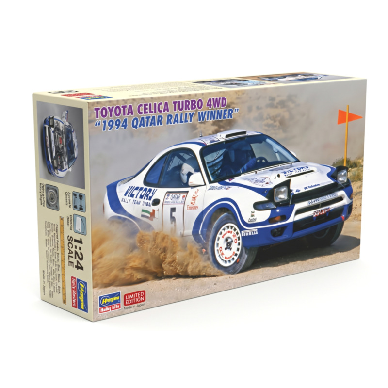 TOYOTA CELICA TURBO 4WD 1994 "QATAR RALLY WINNER" (HASEGAWA, 20578)
