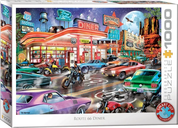 Route 66 Diner - 1000 dielikov