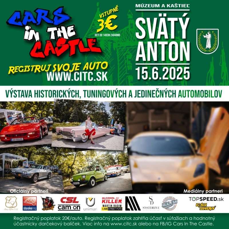 Registračný poplatok Cars in The Castle