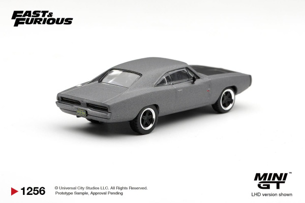 DODGE CHARGER FAST FIVE DOMINIC TORETTO (MINI GT, MGT01256-BL) 1