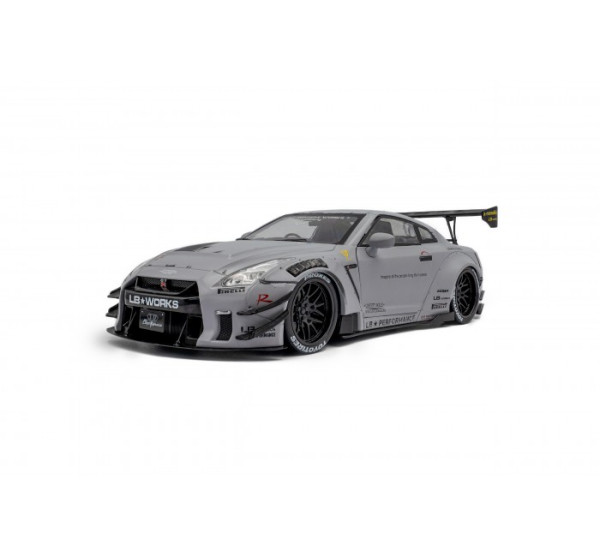 Nissan GT-R (R35) Liberty Walk Body Kit 2.0 Grey 2024 (Solido, S1805821) 1