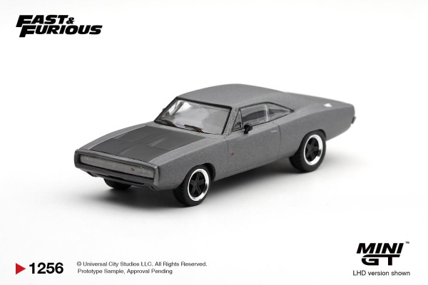 DODGE CHARGER FAST FIVE DOMINIC TORETTO (MINI GT, MGT01256-BL)