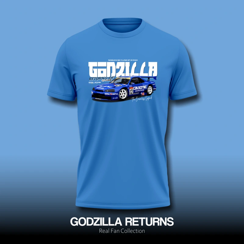 GODZILLA RETURNS, NISSAN SKYLINE GT-R, R34 (REALFAN COLLECTION, RF006)