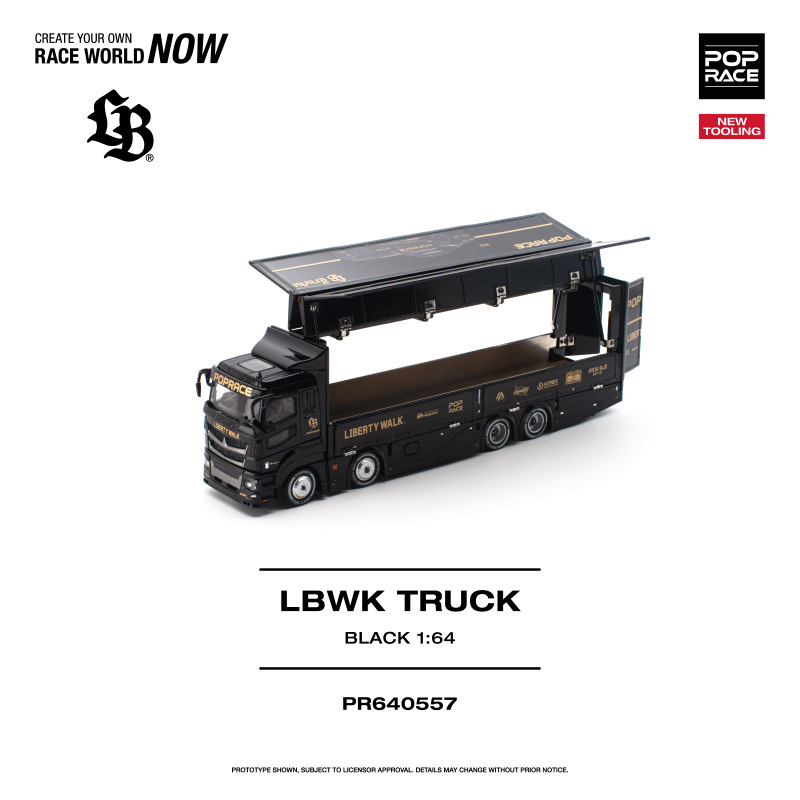 LBWK TRUCK BLACK (POP RACE, PR640557) 2