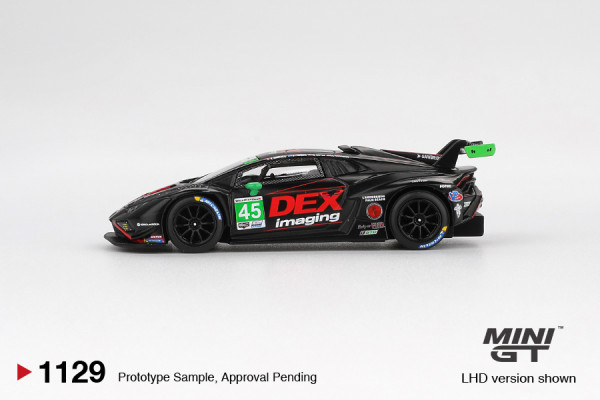 LAMBORGHINI HURACÁN GT3 EVO2 #45 – DEX Imaging, IMSA Daytona 2024 (MINI GT, MGT01129) 2