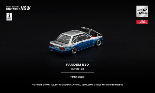PANDEM E30 SILVER (POP RACE, PR640536) 2