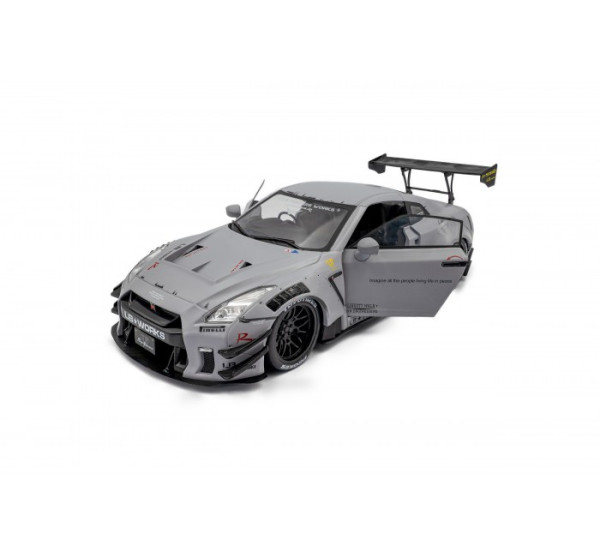 Nissan GT-R (R35) Liberty Walk Body Kit 2.0 Grey 2024 (Solido, S1805821)