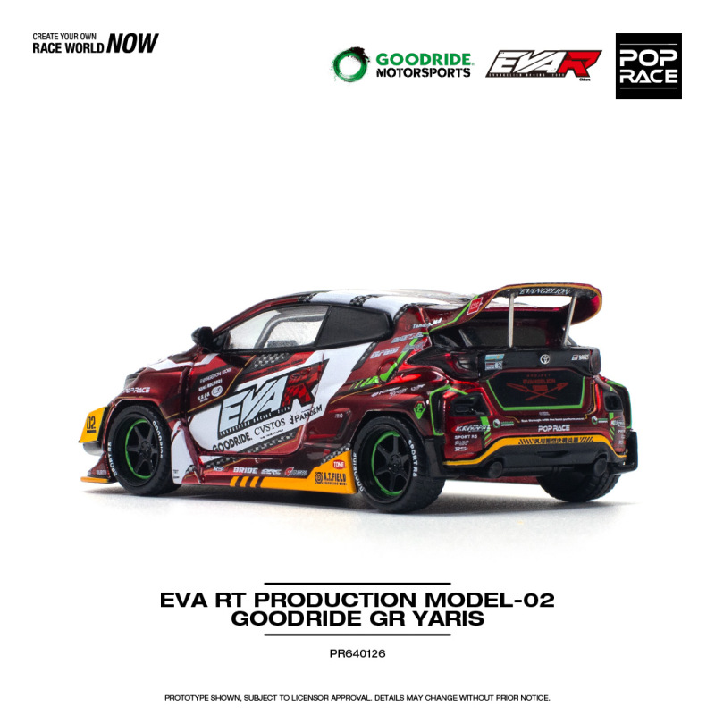 TOYOTA EVA RT PRODUCTION MODEL-02 GOODRIDE GR YARIS (POP RACE, PR640126) 1