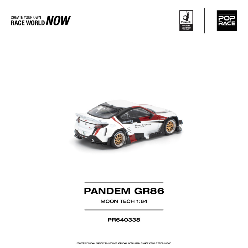 PANDEM GR 86 MONTECH (POP RACE, PR640338) 3