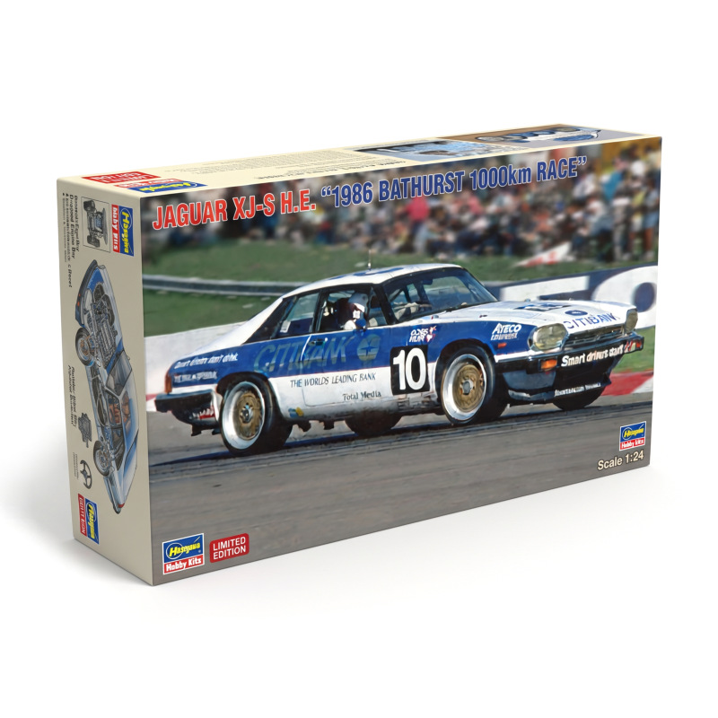 JAGUAR XJ-S HE "BATHURST 1000 KM RACE 1986" (HASEGAWA, 20580)