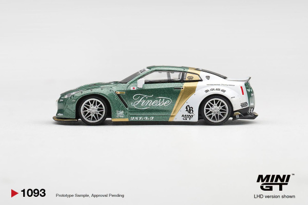 NISSAN GT-R (R35) LB★WORKS TYPE 1, CUSTOM DUCKTAIL AUTO FINESSE (MINI GT, MGT01093) 2