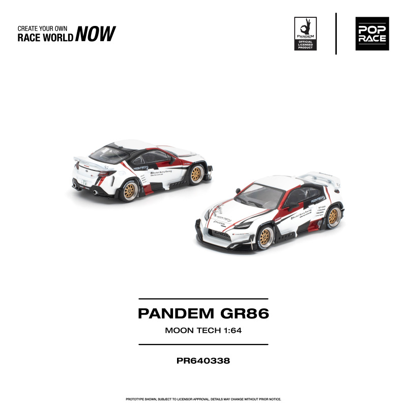 PANDEM GR 86 MONTECH (POP RACE, PR640338)