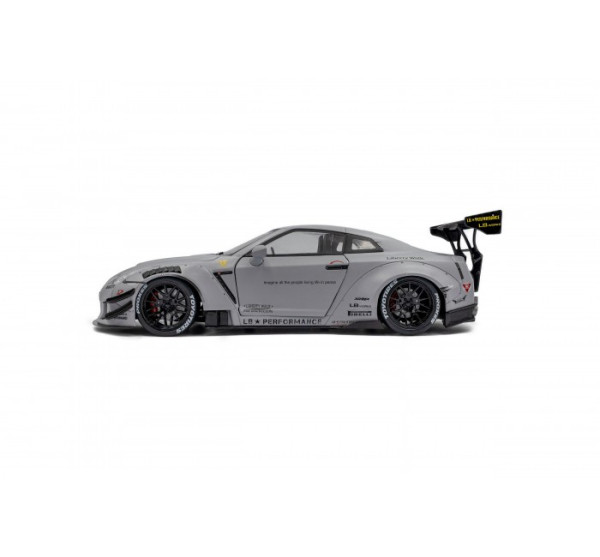Nissan GT-R (R35) Liberty Walk Body Kit 2.0 Grey 2024 (Solido, S1805821) 6
