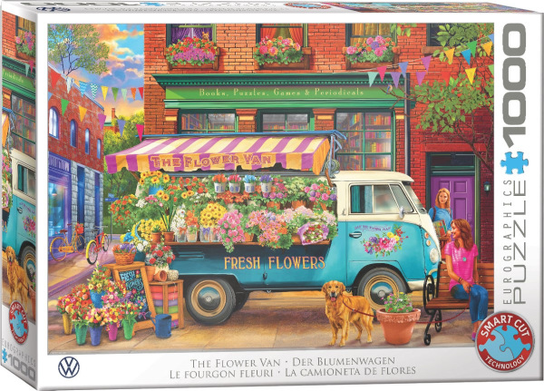The Flower Van - 1000 dielikov