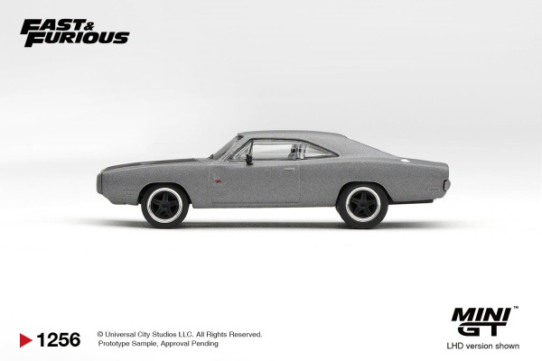 DODGE CHARGER FAST FIVE DOMINIC TORETTO (MINI GT, MGT01256-BL) 2