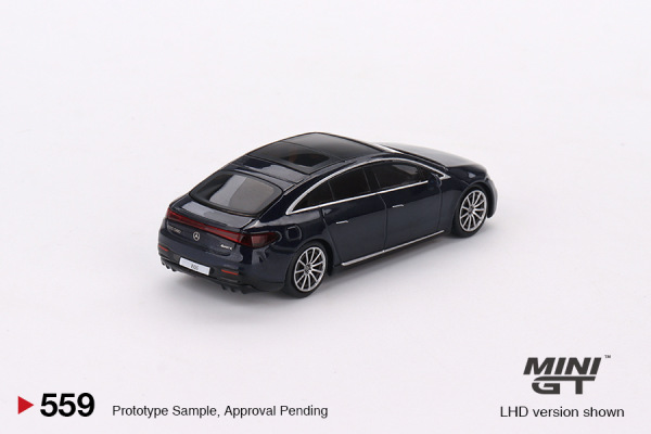 Mercedes‑Benz EQS 580 4MATIC Nautical Blue Metallic (MINI-GT, MGT00559) 2