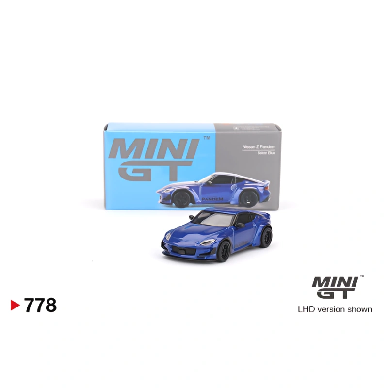 1/64 Nissan Z Pandem Seiran Blue (Mini-GT, MGT00778)