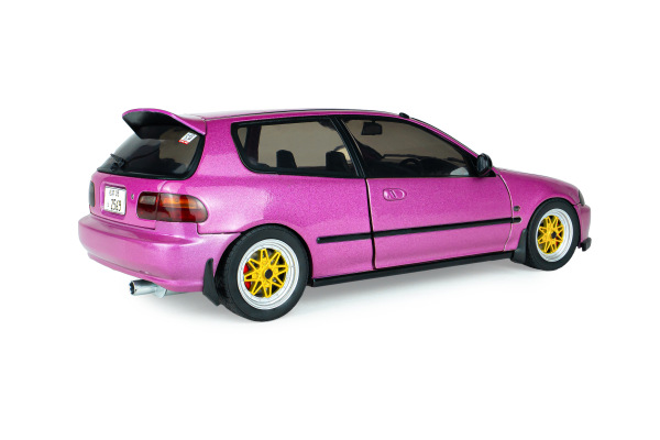 HONDA CIVIC (EG6) SOLIDO WORKS PINK METALLIC PINK 1991 (S1810409) 1