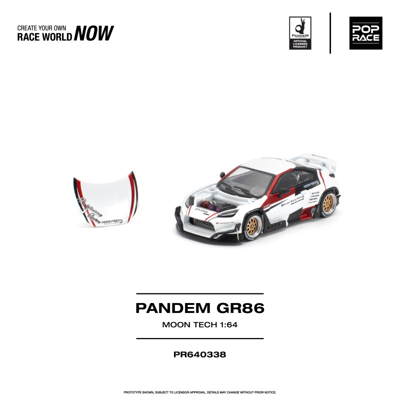 PANDEM GR 86 MONTECH (POP RACE, PR640338) 1