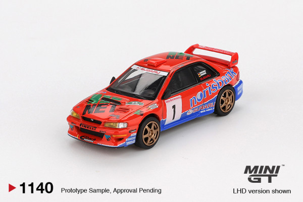 SUBARU IMPREZA WRC97 #1 – DRM Champion 1999 (MINI GT, MGT01140)