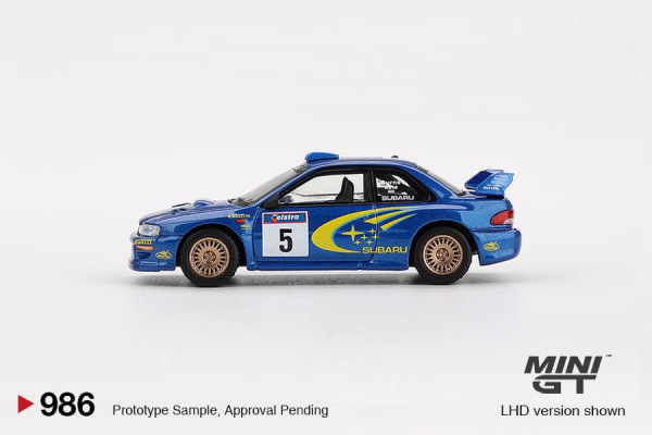 SUBARU IMPREZA WRC99 1999 RALLY AUSTRALIA WINNER #5 (MINI GT, MGT00986) 1