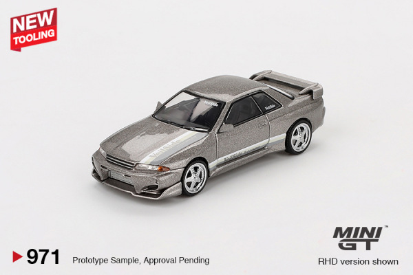 NISSAN SKYLINE GT-R (R32) VEILSIDE COMBAT C-I VEILSIDE COMBAT GREY (MINI GT, MGT00971)