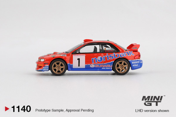 SUBARU IMPREZA WRC97 #1 – DRM Champion 1999 (MINI GT, MGT01140) 2