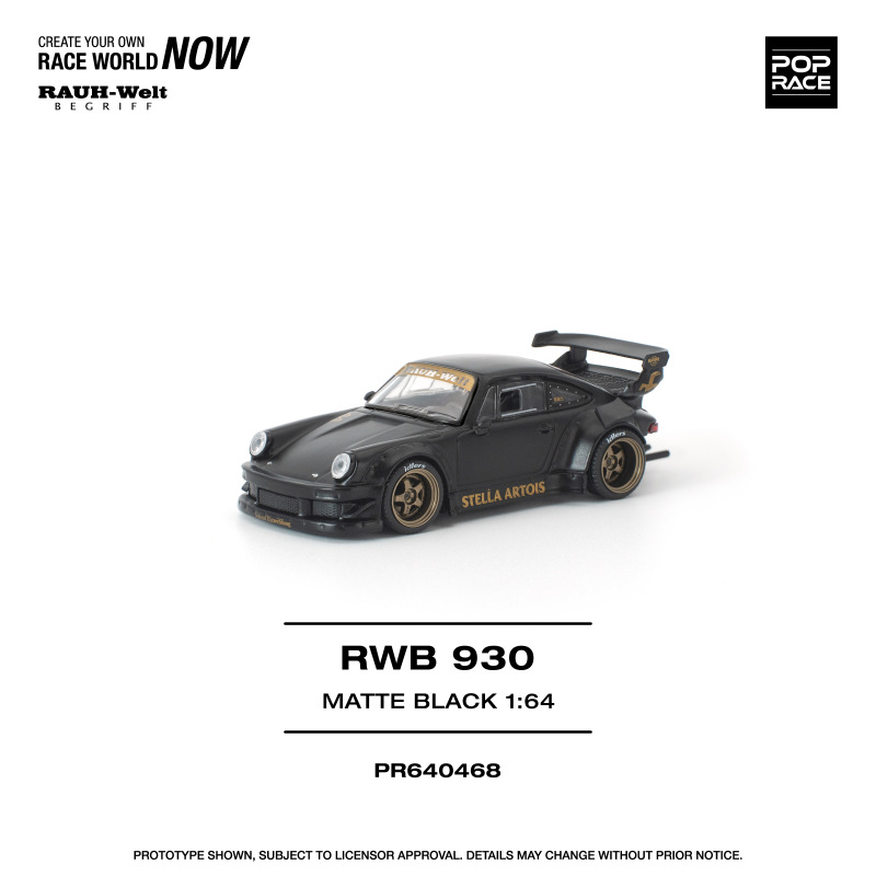 RWB 930 MATTE BLACK "STELLA ARTOIS" 3