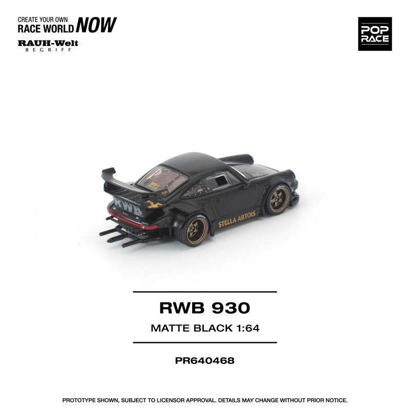 RWB 930 MATTE BLACK "STELLA ARTOIS" 7