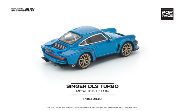 SINGER DLS TURBO METALLIC BLUE (POP RACE, PR640449) 1