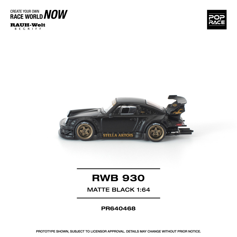 RWB 930 MATTE BLACK "STELLA ARTOIS" 2