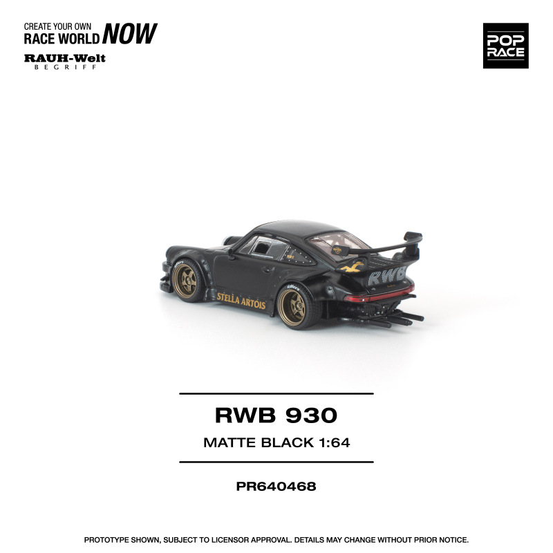 RWB 930 MATTE BLACK "STELLA ARTOIS" 1