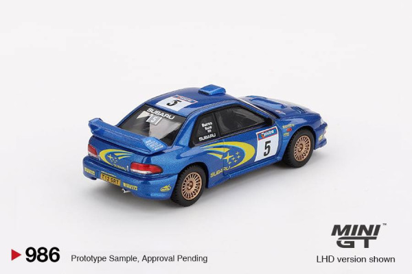 SUBARU IMPREZA WRC99 1999 RALLY AUSTRALIA WINNER #5 (MINI GT, MGT00986) 2