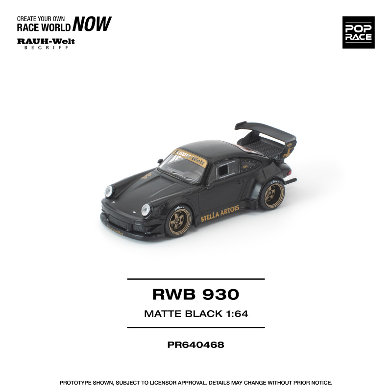 RWB 930 MATTE BLACK "STELLA ARTOIS" 8