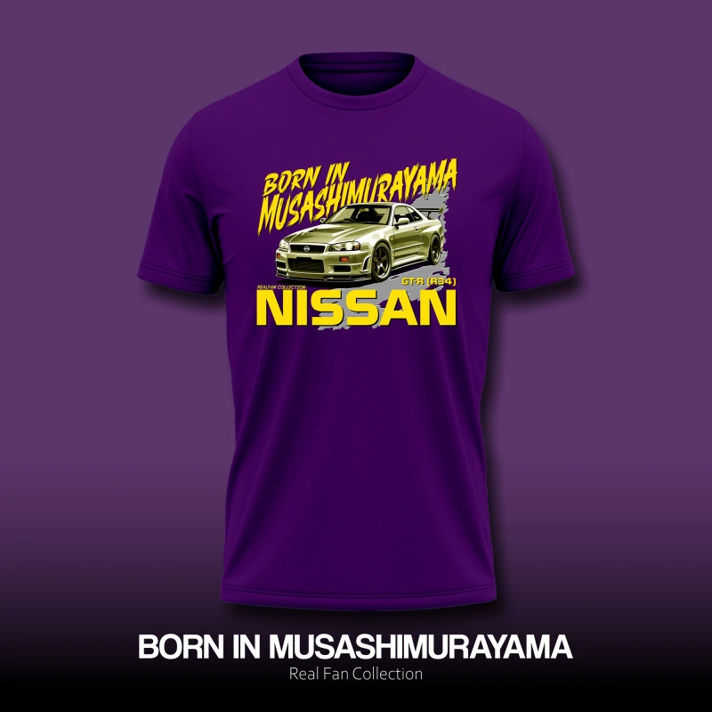 BORN IN MUSASHIMURAYAMA, NISSAN GT-R, R34 (REALFAN COLLECTION, RF007)