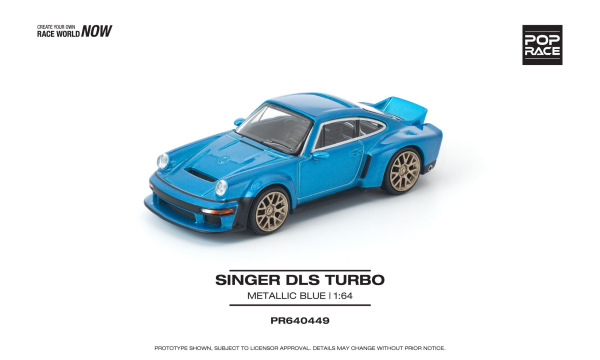 SINGER DLS TURBO METALLIC BLUE (POP RACE, PR640449)