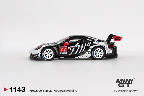 PORSCHE 911 GT3 R #77 AO RACING 2025 IMSA PETIT LE MANS (MINI GT, MGT01143) 2