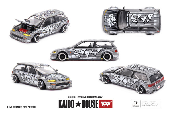 HONDA CIVIC (EF) KAIDO MANGA V1 (MINI GT, KHMG260)