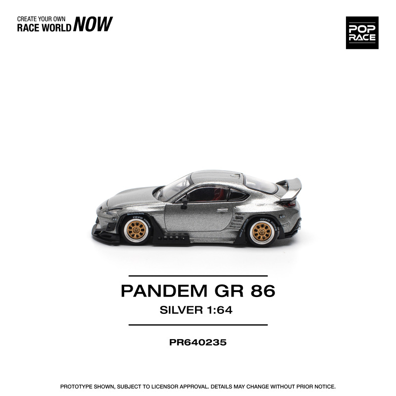 PANDEM GR86 – SILVER (POP RACE, PR640235) 3